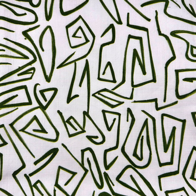 Europatex Fabric Abstract Green Abstract 100% Cotton 55.00 inches - My Fabric Connection - Europatex Fabric Abstract Green Abstract 100% Cotton 55.00 inches - My Fabric Connection -