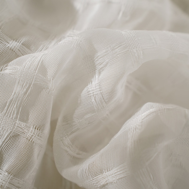 Europatex Fabric Celestial Colorada Blanc Celestial 100% Polyester 0.875" H, 0.032" V 125.00 inches - My Fabric Connection - Europatex Fabric Celestial Colorada Blanc Celestial 100% Polyester 0.875" H, 0.032" V 125.00 inches - My Fabric Connection -