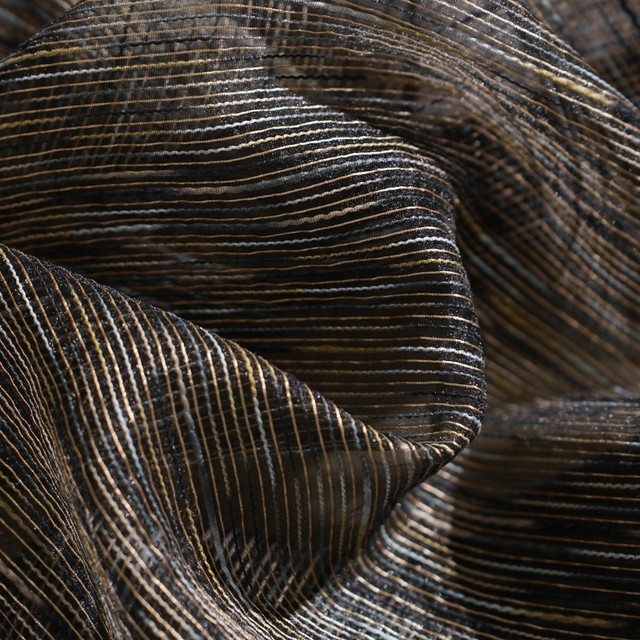 Europatex Fabric Celestial Powell Caviar Celestial 100% Polyester 0.1875" V 125.00 inches - My Fabric Connection - Europatex Fabric Celestial Powell Caviar Celestial 100% Polyester 0.1875" V 125.00 inches - My Fabric Connection -