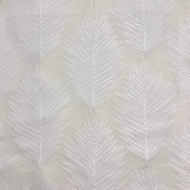 Europatex Fabric Emb By Lomasi A Pearl Embroideries by Lomasi 70% Polyester, 15% Cotton, 15% Linen 9.04" H, 9.89" V 54.00 inches - My Fabric Connection -