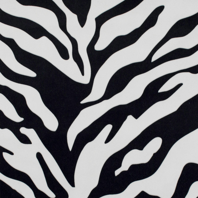 Europatex Fabric Kingdom Zebra Black/White Kingdom 100% Polyester 57.00 inches - My Fabric Connection - Europatex Fabric Kingdom Zebra Black/White Kingdom 100% Polyester 57.00 inches - My Fabric Connection -