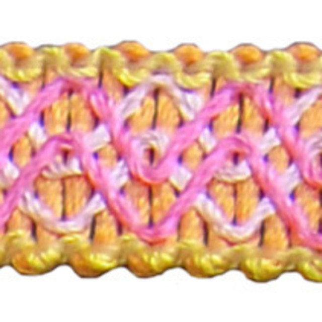 Europatex Fabric Olivia Pumpkin Club House 100% Polyester 0.50 inches - My Fabric Connection -