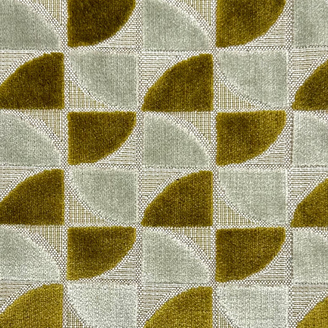 Europatex Fabric Pinwheel Moss Pinwheel 56% Polyester, 44% Cotton 13.5" H, 3.5" V 54.00 inches - My Fabric Connection - Europatex Fabric Pinwheel Moss Pinwheel 56% Polyester, 44% Cotton 13.5" H, 3.5" V 54.00 inches - My Fabric Connection -