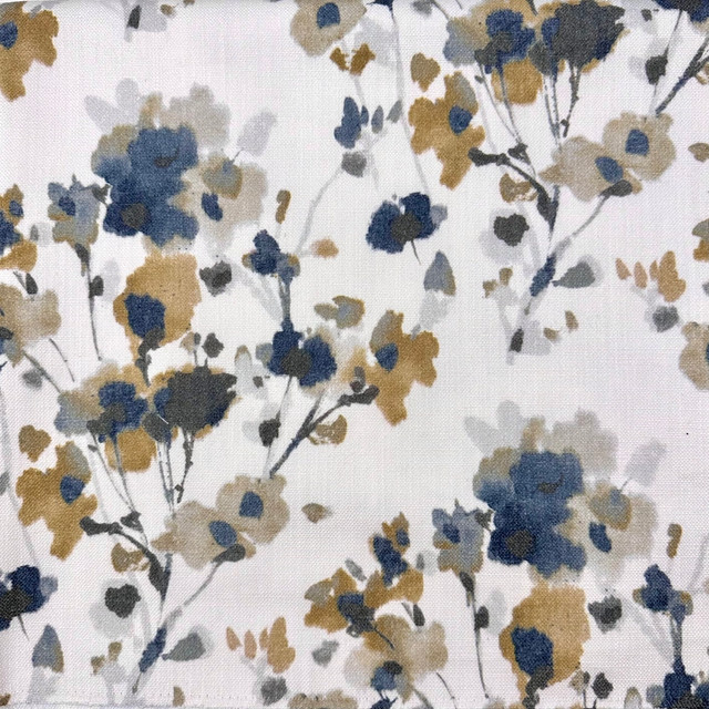 Europatex Fabric Sakura Blue Sakura 100% Cotton 55.00 inches - My Fabric Connection - Europatex Fabric Sakura Blue Sakura 100% Cotton 55.00 inches - My Fabric Connection -