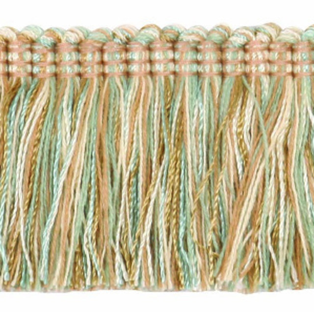 Europatex Fabric Vannes Aquamarine Bergamo 100% Rayon 2.00 inches - My Fabric Connection -