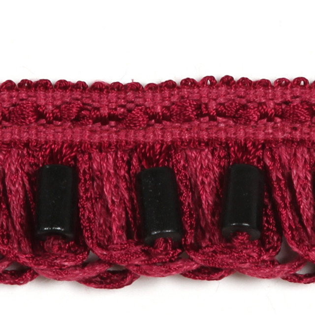 Europatex Fabric Vaasa Cranberry Helsinki 100% Polyester 1.25 inches - My Fabric Connection -