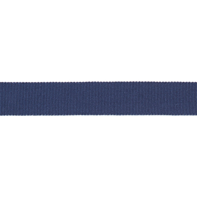 Europatex Fabric Versailles 7/8" Grosgrain Ribbon Tape Navy Versailles 100% Rayon 0.88 inches - My Fabric Connection -