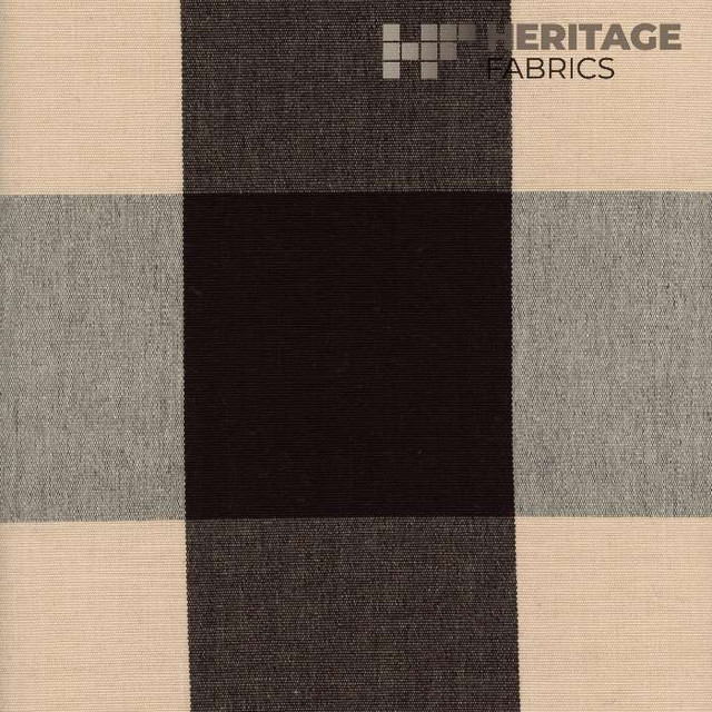 Heritage Fabric Ballard Ebony - 100% Cotton India 9,000 Horizontal: 8" and Vertical: 8" 54" - My Fabric Connection - Heritage Fabric Ballard Ebony - 100% Cotton India 9,000 Horizontal: 8" and Vertical: 8" 54" - My Fabric Connection -