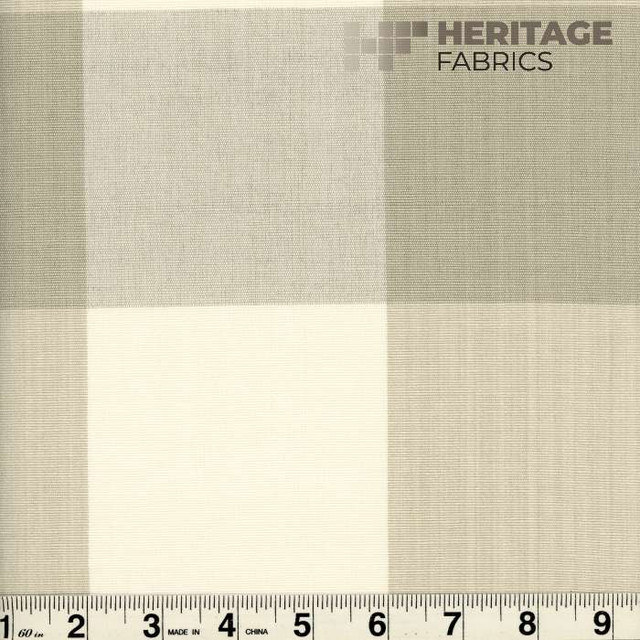Heritage Fabric Ballard Fog - 100% Cotton India 9,000 Horizontal: 8" and Vertical: 8" 54" - My Fabric Connection -