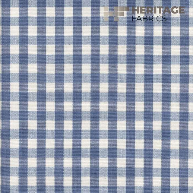 Heritage Fabric Chester Sky - 100% Cotton India 9,000 Horizontal: 0.75" and Vertical: 0.75" 54" - My Fabric Connection - Heritage Fabric Chester Sky - 100% Cotton India 9,000 Horizontal: 0.75" and Vertical: 0.75" 54" - My Fabric Connection -