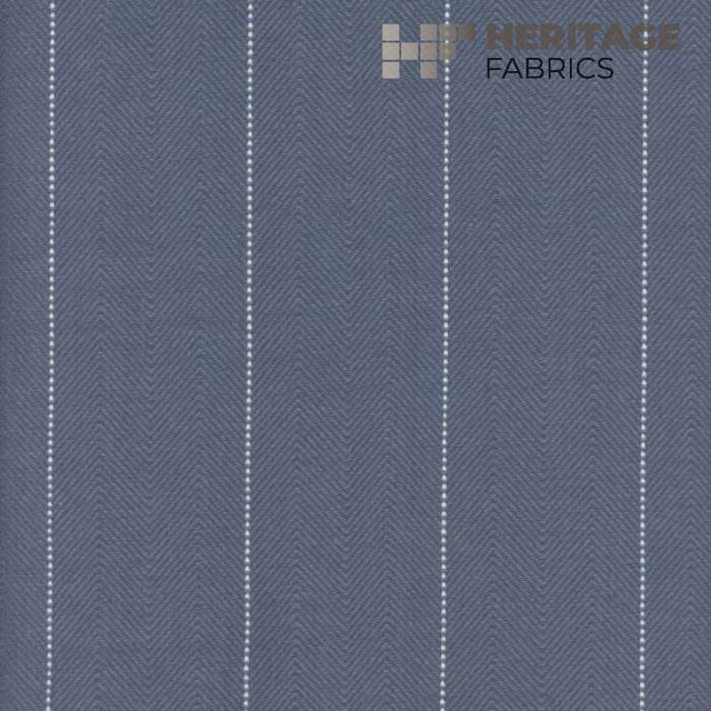 Heritage Fabric Copley Stripe Denim - 100% Cotton India 15,000 Horizontal: 2.3" and Vertical: N/A 54" - My Fabric Connection - Heritage Fabric Copley Stripe Denim - 100% Cotton India 15,000 Horizontal: 2.3" and Vertical: N/A 54" - My Fabric Connection -
