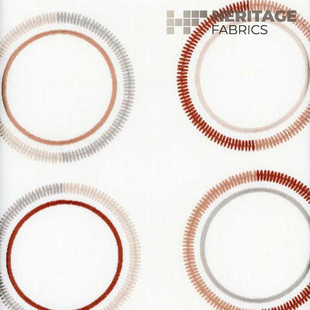 Heritage Fabric Halo Spice - Base-52% Poly 48% Cotton Emb-100% Poly India 12,000 Horizontal: 10.75" and Vertical: 9.25" 54" - My Fabric Connection - Heritage Fabric Halo Spice - Base-52% Poly 48% Cotton Emb-100% Poly India 12,000 Horizontal: 10.75" and Vertical: 9.25" 54" - My Fabric Connection -