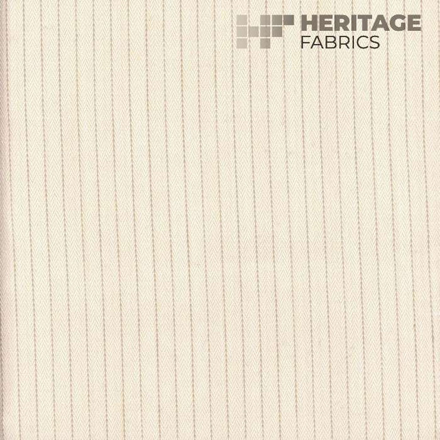 Heritage Fabric Harris Ivory - 100% Cotton India 9,000 Horizontal: 0.375" and Vertical: N/A 54" - My Fabric Connection -