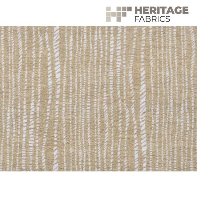 Heritage Fabric Nevis Canvas - 100% Cotton Turkey 18,000 Horizontal: 6.75" and Vertical: 6.75" 54" - My Fabric Connection -