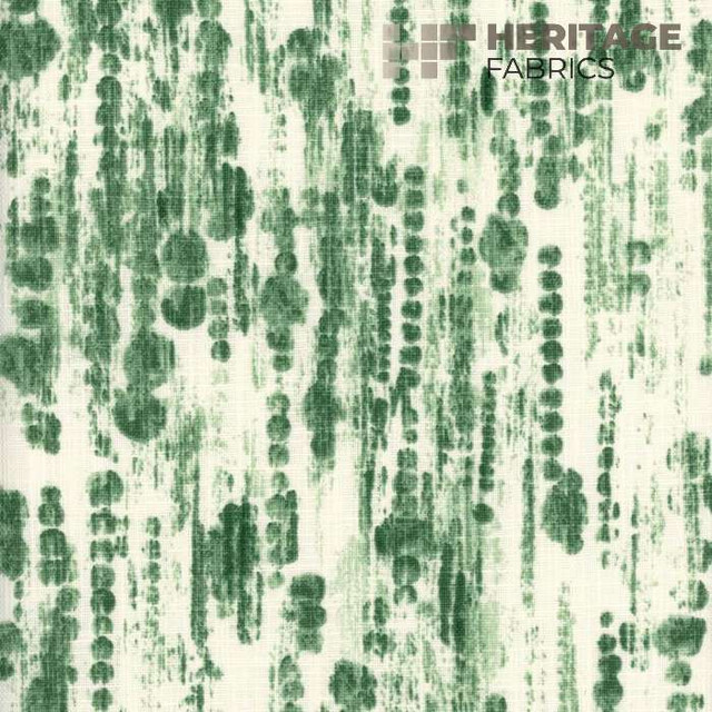 Heritage Fabric Raindrops Kelly - 100% Cotton Turkey 18,000 Horizontal: 13.5" and Vertical: 12.5" 54" - My Fabric Connection - Heritage Fabric Raindrops Kelly - 100% Cotton Turkey 18,000 Horizontal: 13.5" and Vertical: 12.5" 54" - My Fabric Connection -