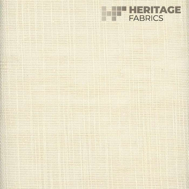Heritage Fabric Stewart Vanilla - 100% Polyester India Horizontal: N/A and Vertical: N/A 54" - My Fabric Connection -