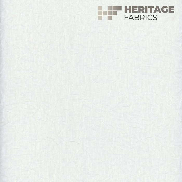 Heritage Fabric Washed Linen Snow - 100% Polyester Turkey Horizontal: N/A and Vertical: N/A 54" - My Fabric Connection -