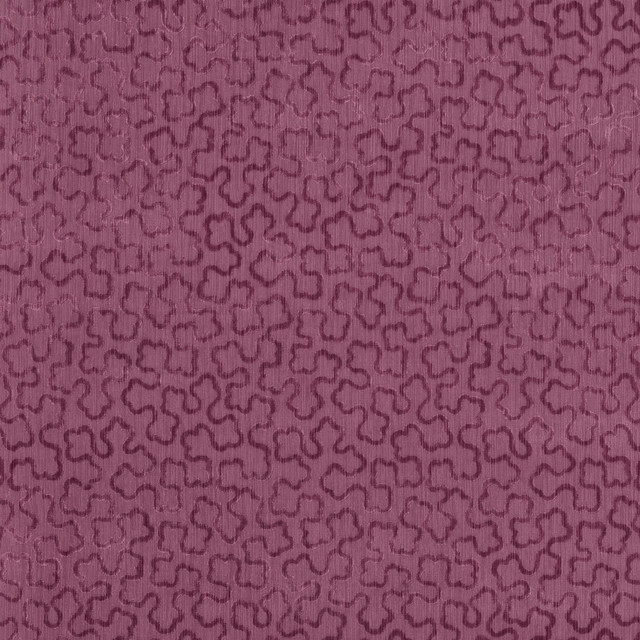 Anna French Fabric Trefolia Velvet Mulberry AW9249 Fabric </p><p>Repeat: V: 40.50" (102.87 cm) 54.00" (137.16 cm) - My Fabric Connection -