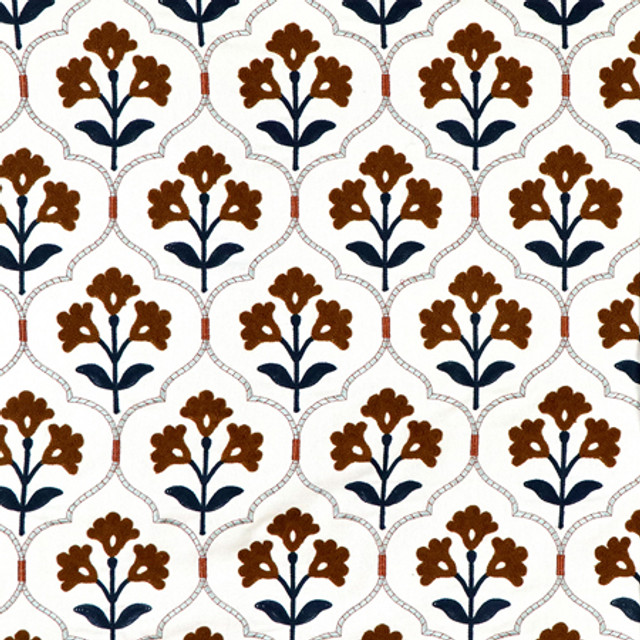 <p>Carole Fabric Kindred Patina</p><p><strong>Required Minimum Quantity Purchase: 2 yards</strong></p><p>Book: Forget Me Knot</p><p>Content: Base: 100% Cotton Embr: 71.7% Cotton, 23.1% Acrylic, 5.2% Viscose</p><p>Origin: </p><p>Performance: N/A</p><p>Repeat: 7 1/2" V, 2 3/4" H HD</p><p>Width: 50*"</p>