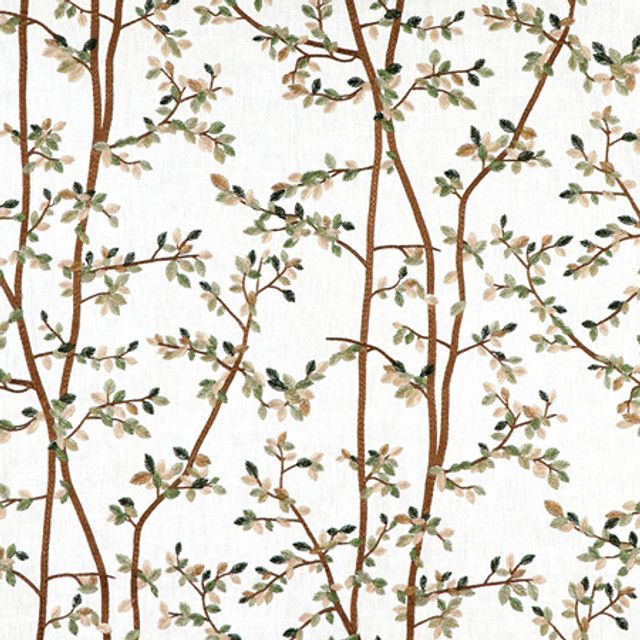 <p>Carole Fabric Through The Trees Forest</p><p><strong>Required Minimum Quantity Purchase: 2 yards</strong></p><p>Book: Forget Me Knot</p><p>Content: Base: 69% Cotton, 31% Polyester Embr: 100% Rayon</p><p>Origin: </p><p>Performance: 15,000 Wyzenbeek Double Rubs</p><p>Repeat: 25" V, 12 1/2" H HD</p><p>Width: 50*"</p>