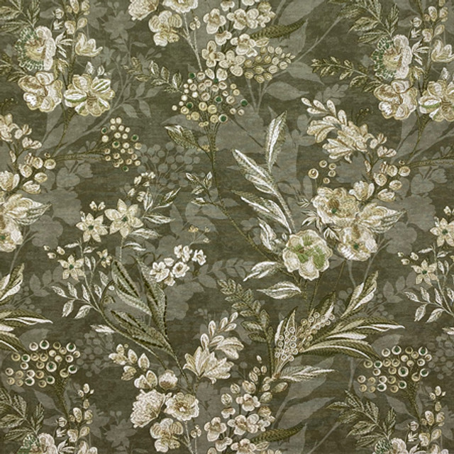 <p>Carole Fabric Embrace Nature Olive</p><p><strong>Required Minimum Quantity Purchase: 2 yards</strong></p><p>Book: Moodscapes</p><p>Content: Base: 100% Cotton Embr: 90% Cotton, 10% Acrylic</p><p>Origin: </p><p>Performance: N/A</p><p>Repeat: 33" V, 27" H</p><p>Width: 54*"</p>