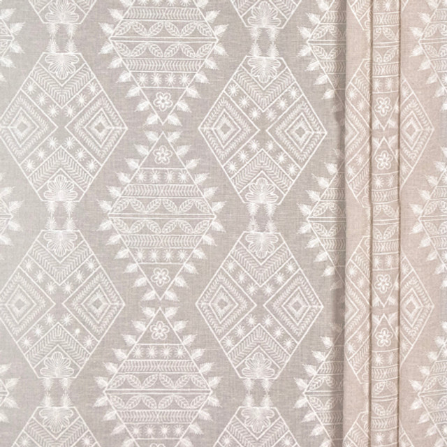 <p>Carole Fabric For A Lifetime Natural</p><p><strong>Required Minimum Quantity Purchase: 2 yards</strong></p><p>Book: Sheer Delight</p><p>Content: Base: 35% Cotton, 35% Linen, 17% Viscose, 13% Polyester Embr: 50% Cotton, 50% Viscose</p><p>Origin: </p><p>Performance: N/A</p><p>Repeat: 9 1/2" V, 10 7/8" H</p><p>Width: 54*"</p>