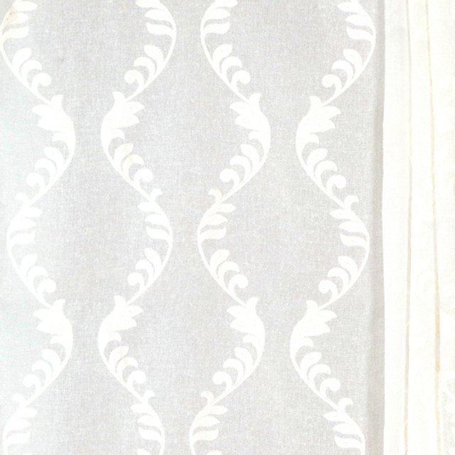 <p>Carole Fabric Thank You Alabaster</p><p><strong>Required Minimum Quantity Purchase: 2 yards</strong></p><p>Book: Sheer Delight</p><p>Content: 100% Polyester</p><p>Origin: </p><p>Performance: N/A</p><p>Repeat: 12 1/2" V, 12 1/4" H</p><p>Width: 54*"</p>