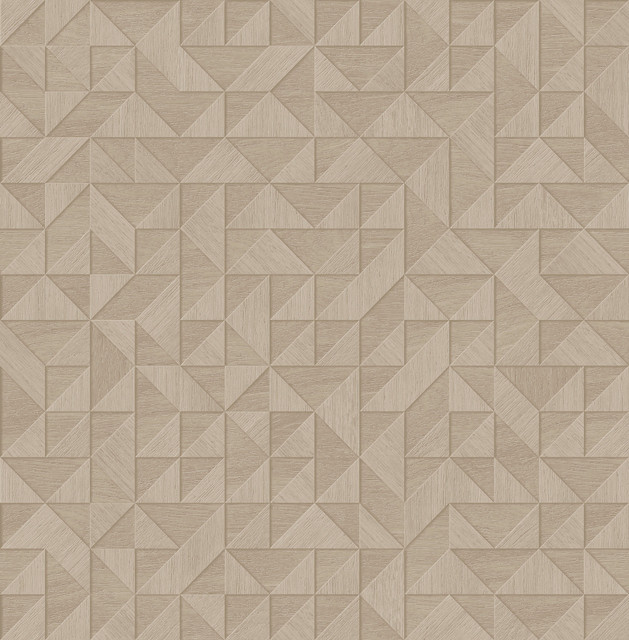 A-Street Prints Gallerie Beige Geometric Wood Wallpaper Alchemy Covers about 56.4 square feet Great Britain Unpasted 10.4-in repeat, drop match 20.5-in by 33-ft long roll - My Fabric Connection - A-Street Prints Gallerie Beige Geometric Wood Wallpaper Alchemy Covers about 56.4 square feet Great Britain Unpasted 10.4-in repeat, drop match 20.5-in by 33-ft long roll - My Fabric Connection -