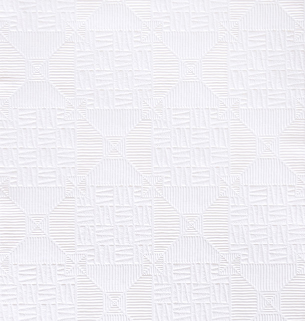 Brewster Inca Paintable Tribal Wallpaper Anaglypta XII Covers about 55 square feet Great Britain Unpasted 10.6-in repeat, straight match 20-in by 33-ft long roll - My Fabric Connection -