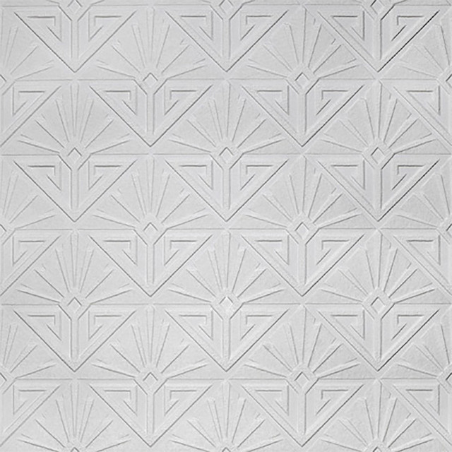 Brewster Deco Paradiso White Luxury Vinyl Paintable Wallpaper Anaglypta XII Covers about 55 square feet Great Britain Unpasted 5.1-in repeat, straight match 20-in by 33-ft long roll - My Fabric Connection - Brewster Deco Paradiso White Luxury Vinyl Paintable Wallpaper Anaglypta XII Covers about 55 square feet Great Britain Unpasted 5.1-in repeat, straight match 20-in by 33-ft long roll - My Fabric Connection -