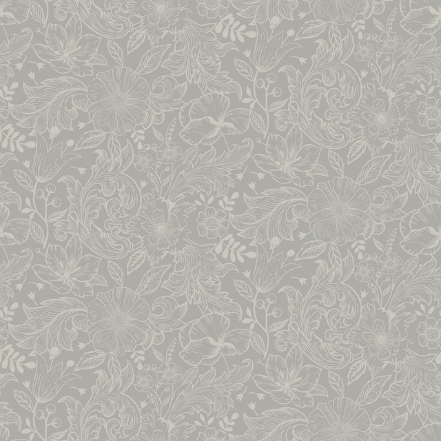 A-Street Prints Wilma Grey Block Print Wallpaper Annelie Covers about 57.5 square feet Sweden Unpasted 10.4-in repeat, straight match 20.9-in by 33-ft long roll - My Fabric Connection - A-Street Prints Wilma Grey Block Print Wallpaper Annelie Covers about 57.5 square feet Sweden Unpasted 10.4-in repeat, straight match 20.9-in by 33-ft long roll - My Fabric Connection -