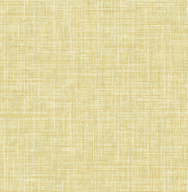 A-Street Prints Emerson Yellow Linen Wallpaper Aura Covers about 56.4 square feet Great Britain Unpasted No repeat, random match 20.5-in by 33-ft long roll - My Fabric Connection - A-Street Prints Emerson Yellow Linen Wallpaper Aura Covers about 56.4 square feet Great Britain Unpasted No repeat, random match 20.5-in by 33-ft long roll - My Fabric Connection -