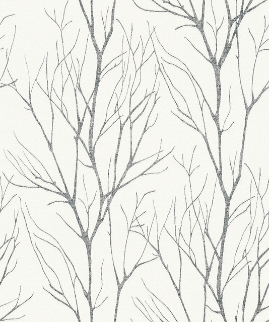 Advantage Diani Charcoal Metallic Tree Wallpaper Bali Covers about 57.8 square feet Germany Unpasted 25.2-in repeat, straight match 21-in by 33-ft long roll - My Fabric Connection - Advantage Diani Charcoal Metallic Tree Wallpaper Bali Covers about 57.8 square feet Germany Unpasted 25.2-in repeat, straight match 21-in by 33-ft long roll - My Fabric Connection -