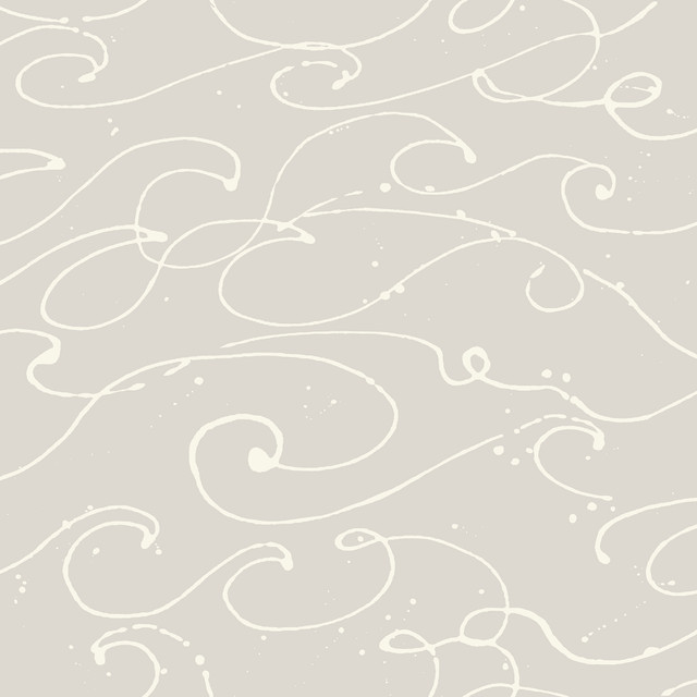 Chesapeake Kuroshio Taupe Ocean Wave Wallpaper Blue Heron Covers about 56.4 square feet United States Prepasted 20.5-in repeat, half drop match 20.5-in by 33-ft long roll - My Fabric Connection - Chesapeake Kuroshio Taupe Ocean Wave Wallpaper Blue Heron Covers about 56.4 square feet United States Prepasted 20.5-in repeat, half drop match 20.5-in by 33-ft long roll - My Fabric Connection -