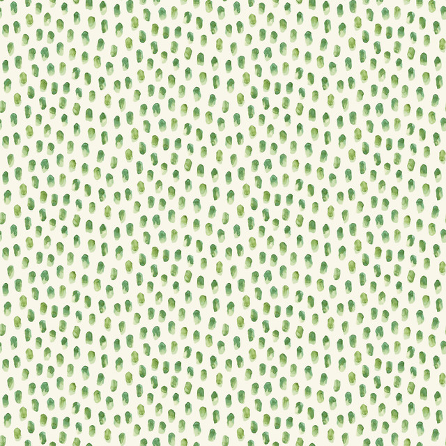 Chesapeake Sand Drips Green Painted Dots Wallpaper Blue Heron Covers about 56.4 square feet United States Prepasted 5.125-in repeat, straight match 20.5-in by 33-ft long roll - My Fabric Connection - Chesapeake Sand Drips Green Painted Dots Wallpaper Blue Heron Covers about 56.4 square feet United States Prepasted 5.125-in repeat, straight match 20.5-in by 33-ft long roll - My Fabric Connection -
