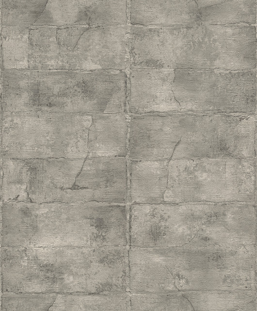 Advantage Clay Grey Stone Wallpaper Concrete Covers about 57.5 square feet Germany Unpasted 3.5-in repeat, straight match 20.9-in by 33-ft long roll - My Fabric Connection - Advantage Clay Grey Stone Wallpaper Concrete Covers about 57.5 square feet Germany Unpasted 3.5-in repeat, straight match 20.9-in by 33-ft long roll - My Fabric Connection -