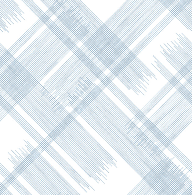 A-Street Prints Zag Blue Modern Plaid Wallpaper Daylight Covers about 56.4 square feet United States Unpasted 21-in repeat, straight match 20.5-in by 33-ft long roll - My Fabric Connection - A-Street Prints Zag Blue Modern Plaid Wallpaper Daylight Covers about 56.4 square feet United States Unpasted 21-in repeat, straight match 20.5-in by 33-ft long roll - My Fabric Connection -