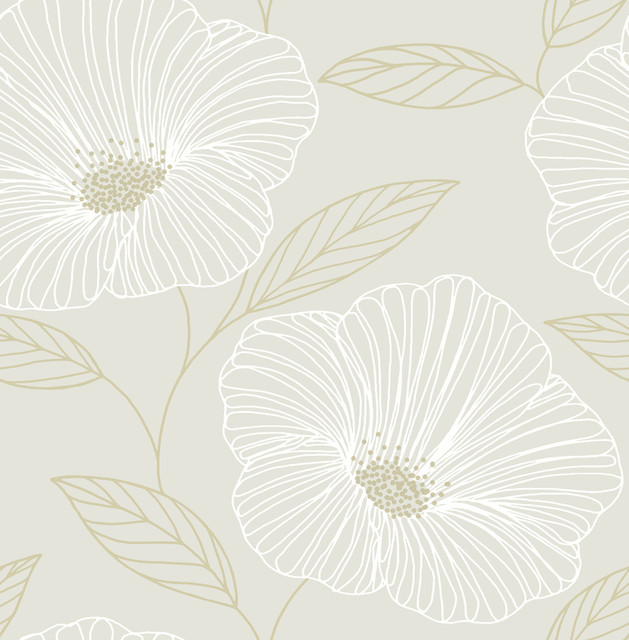 A-Street Prints Mythic Dove Floral Wallpaper Daylight Covers about 56.4 square feet United States Unpasted 21-in repeat, straight match 20.5-in by 33-ft long roll - My Fabric Connection - A-Street Prints Mythic Dove Floral Wallpaper Daylight Covers about 56.4 square feet United States Unpasted 21-in repeat, straight match 20.5-in by 33-ft long roll - My Fabric Connection -