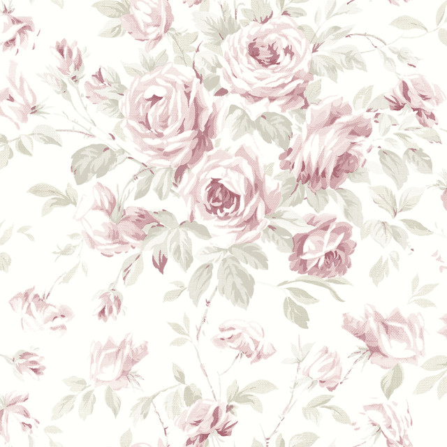 Chesapeake Manon Pink Rose Stitch Wallpaper Delphine Covers about 56.4 square feet United States Prepasted 20.5-in repeat, half drop match 20.5-in by 33-ft long roll - My Fabric Connection - Chesapeake Manon Pink Rose Stitch Wallpaper Delphine Covers about 56.4 square feet United States Prepasted 20.5-in repeat, half drop match 20.5-in by 33-ft long roll - My Fabric Connection -
