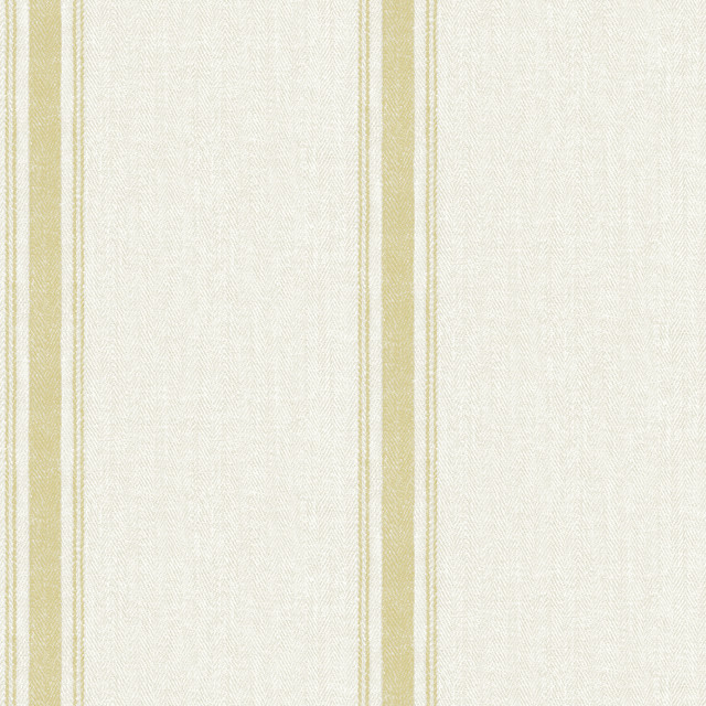 Chesapeake Linette Wheat Fabric Stripe Wallpaper Delphine Covers about 56.4 square feet United States Prepasted 20.5-in repeat, straight match 20.5-in by 33-ft long roll - My Fabric Connection -