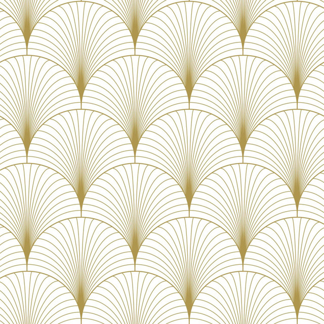 ESTA Home Lempicka White Art Deco Motif Wallpaper Design Department Covers about 57.5 square feet Netherlands Unpasted 6.9-in repeat, straight match 20.9-in by 33-ft long roll - My Fabric Connection - ESTA Home Lempicka White Art Deco Motif Wallpaper Design Department Covers about 57.5 square feet Netherlands Unpasted 6.9-in repeat, straight match 20.9-in by 33-ft long roll - My Fabric Connection -