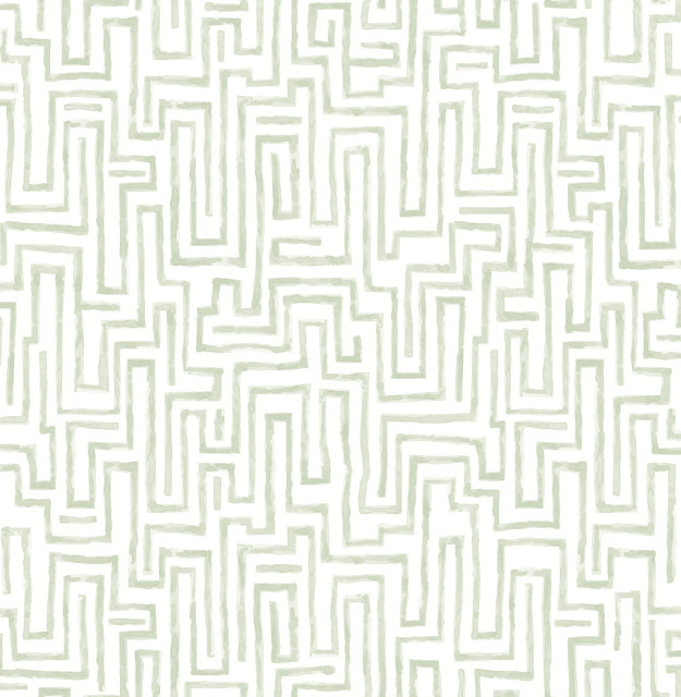 A-Street Prints Ramble Sage Geometric Wallpaper Equinox Covers about 56.4 square feet Great Britain Unpasted 20.9-in repeat, drop match 20.5-in by 33-ft long roll - My Fabric Connection - A-Street Prints Ramble Sage Geometric Wallpaper Equinox Covers about 56.4 square feet Great Britain Unpasted 20.9-in repeat, drop match 20.5-in by 33-ft long roll - My Fabric Connection -