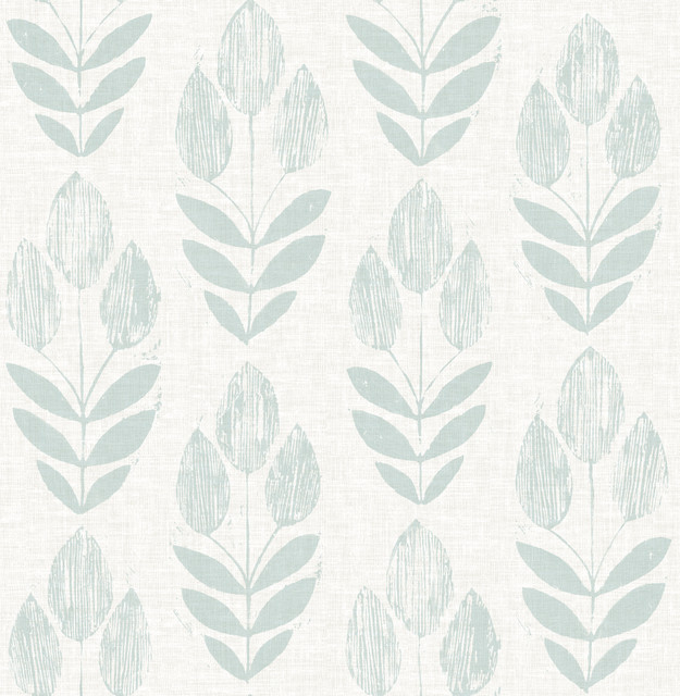 Chesapeake Garland Teal Block Tulip Wallpaper Farmhouse Covers about 56.4 square feet Great Britain Unpasted 20.9-in repeat, straight match 20.5-in by 33-ft long roll - My Fabric Connection - Chesapeake Garland Teal Block Tulip Wallpaper Farmhouse Covers about 56.4 square feet Great Britain Unpasted 20.9-in repeat, straight match 20.5-in by 33-ft long roll - My Fabric Connection -