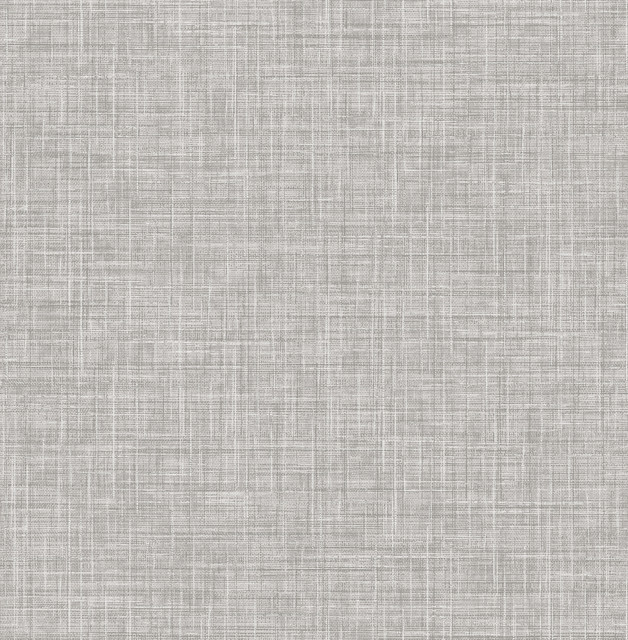 A-Street Prints Mendocino Grey Linen Wallpaper Folklore Covers about 56.4 square feet Great Britain Unpasted No repeat, random match 20.5-in by 33-ft long roll - My Fabric Connection - A-Street Prints Mendocino Grey Linen Wallpaper Folklore Covers about 56.4 square feet Great Britain Unpasted No repeat, random match 20.5-in by 33-ft long roll - My Fabric Connection -