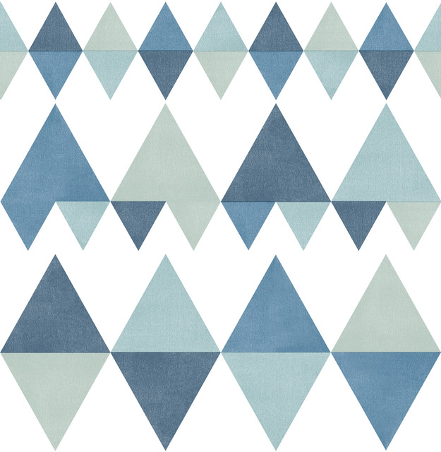 A-Street Prints Trilogy Blue Geometric Wallpaper Folklore Covers about 56.4 square feet Great Britain Unpasted 20.9-in repeat, straight match 20.5-in by 33-ft long roll - My Fabric Connection - A-Street Prints Trilogy Blue Geometric Wallpaper Folklore Covers about 56.4 square feet Great Britain Unpasted 20.9-in repeat, straight match 20.5-in by 33-ft long roll - My Fabric Connection -