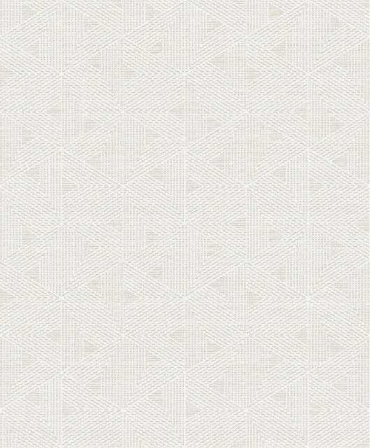A-Street Prints Marici Dove Triangle Wallpaper Grey Resource Covers about 57.5 square feet China Unpasted 25.2-in repeat, straight match 20.9-in by 33-ft long roll - My Fabric Connection - A-Street Prints Marici Dove Triangle Wallpaper Grey Resource Covers about 57.5 square feet China Unpasted 25.2-in repeat, straight match 20.9-in by 33-ft long roll - My Fabric Connection -