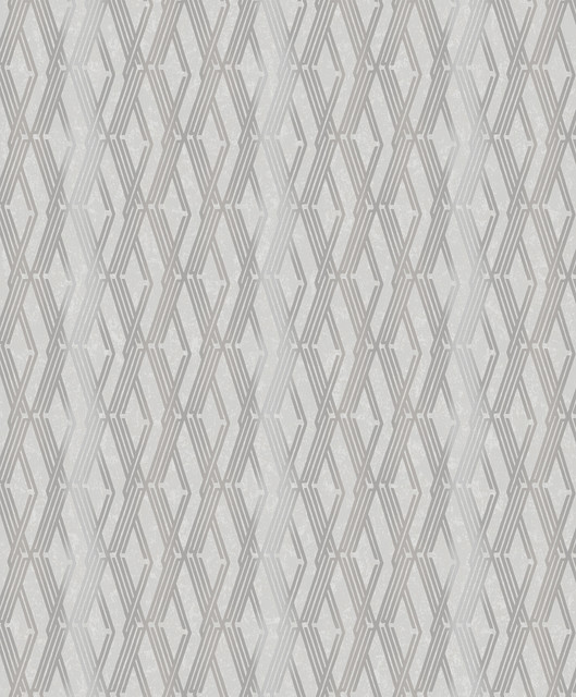A-Street Prints Ushas Taupe Diamond Wallpaper Grey Resource Covers about 57.5 square feet China Unpasted 12.5-in repeat, drop match 20.9-in by 33-ft long roll - My Fabric Connection - A-Street Prints Ushas Taupe Diamond Wallpaper Grey Resource Covers about 57.5 square feet China Unpasted 12.5-in repeat, drop match 20.9-in by 33-ft long roll - My Fabric Connection -