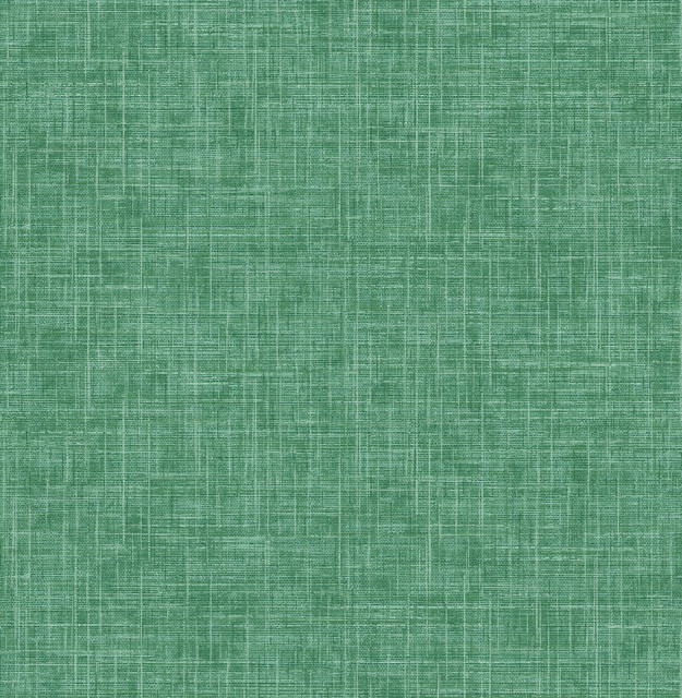 A-Street Prints Emerson Green Faux Linen Wallpaper Happy Covers about 56.4 square feet Great Britain Unpasted No repeat, random match 20.5-in by 33-ft long roll - My Fabric Connection - A-Street Prints Emerson Green Faux Linen Wallpaper Happy Covers about 56.4 square feet Great Britain Unpasted No repeat, random match 20.5-in by 33-ft long roll - My Fabric Connection -