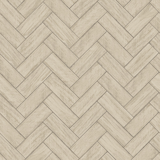 Chesapeake Kaliko Taupe Wood Herringbone Wallpaper Homestead Covers about 56.4 square feet United States Prepasted 20.5-in repeat, straight match 20.5-in by 33-ft long roll - My Fabric Connection - Chesapeake Kaliko Taupe Wood Herringbone Wallpaper Homestead Covers about 56.4 square feet United States Prepasted 20.5-in repeat, straight match 20.5-in by 33-ft long roll - My Fabric Connection -