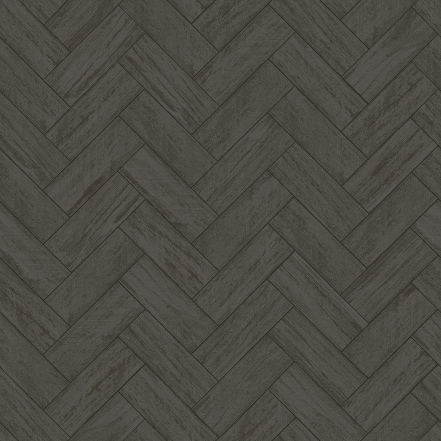 Chesapeake Kaliko Dark Grey Wood Herringbone Wallpaper Homestead Covers about 56.4 square feet United States Prepasted 20.5-in repeat, straight match 20.5-in by 33-ft long roll - My Fabric Connection - Chesapeake Kaliko Dark Grey Wood Herringbone Wallpaper Homestead Covers about 56.4 square feet United States Prepasted 20.5-in repeat, straight match 20.5-in by 33-ft long roll - My Fabric Connection -